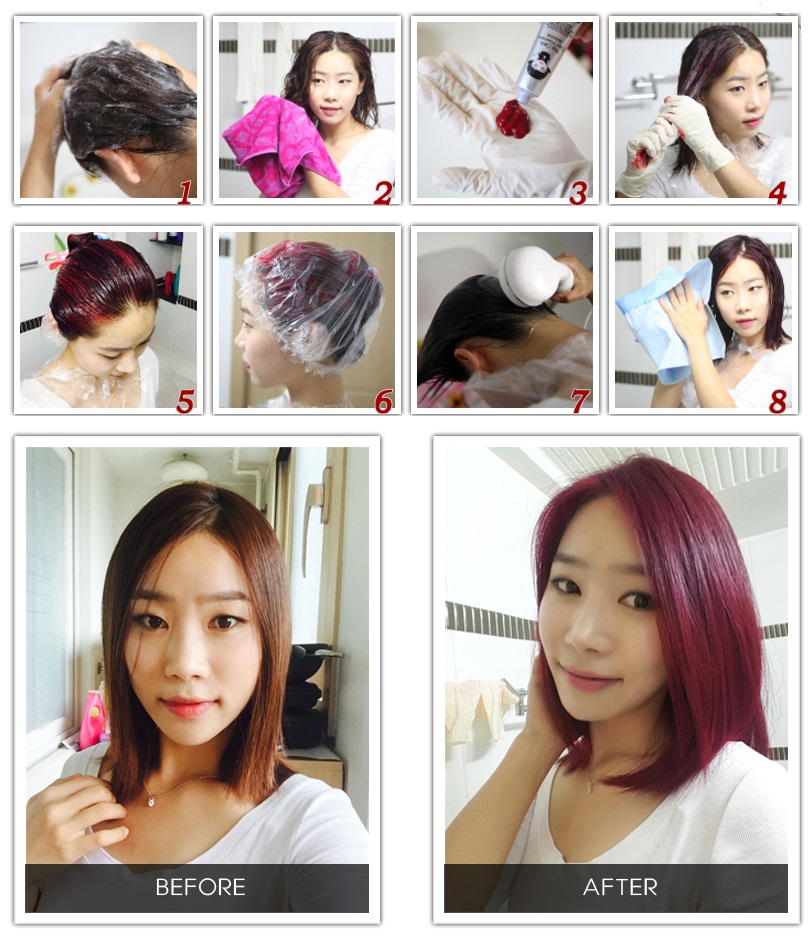 MOETA Pop Devil Color Hair Dye Treatment Ampoule (30ml) Korean